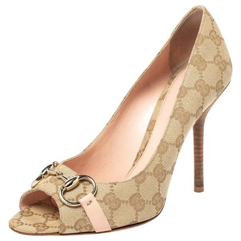 Gucci Peep Toe Heels Pumps for sale 